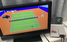 NES ~ TENNIS ~ Nintendo Game 3 Screw NES-GBR Game Cart Only Pal