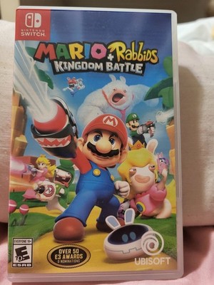 Mario + Rabbids Kingdom Ubisoft Battle-Nintendo Switch Game, Brand New
