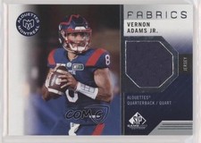 2021 SP Game Used Edition CFL Fabrics Vernon Adams Jr #VA gz3