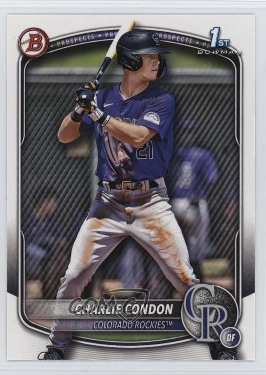2025 Bowman Prospects Charlie Condon #BP-75