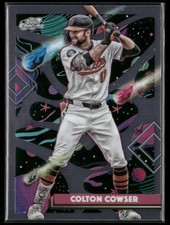 Colton Cowser 2025 Topps Chrome Cosmic #3 Baltimore Orioles q