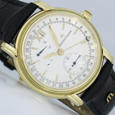 MAURICE LACROIX MASTERPIECE RESERVE DE MARCHE LIMITED 38mm UHR Ref. 50730 GOLD
