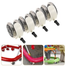 4 Pcs Swivel Wheels for Walker Drive Replacement Parts Baby Universal