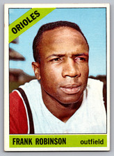 1966 TOPPS #310 FRANK ROBINSON ORIOLES