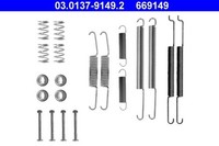 Ate 03.0137-9149.2 ZubehöRsatz, Bremsbacken FüR Seat Skoda Vw