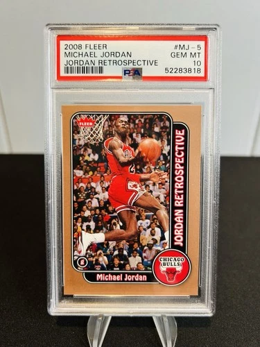 Jordan 2008 Fleer Jordan #MJ-5