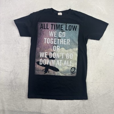 All Time Low We Go Together Black Short Sleeve Graphic Band Shirt Women's Medium