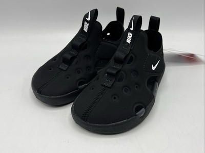 Sunray Protect 4 (TD) Toddler Size 6 Black Slip On Sandals New with Tags