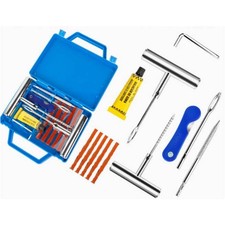 REIFENREPARATUR SET 58 TEILE MOTORRAD/AUTO REIFEN FLICKZEUG PANNENSET WERKZEUG