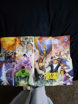 DC Comics Justice League Infinite Frontier  Poster 24 X 36 Folded Unused 