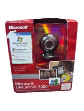 Microsoft LifeCam VX-3000 Webcam New In Box 1...