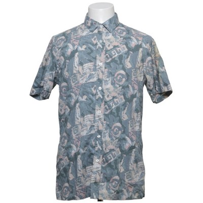 ASOS, Kurzarmhemd, Größe: M, Grün/Mehrfarbig, Polyester/Viskose, Sonstiges #CMe