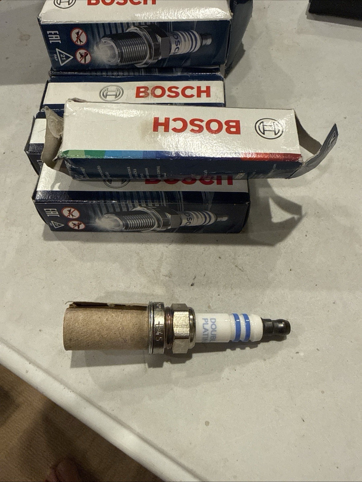 Bosch 6X Platinum Spark Plugs FR8DPP33 7422 For Mercedes-Benz C320 C240 E320