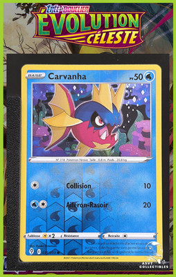 Pokemon Karte Carvanha 035/203 Reverse EB7 Himmlische Evolution DE