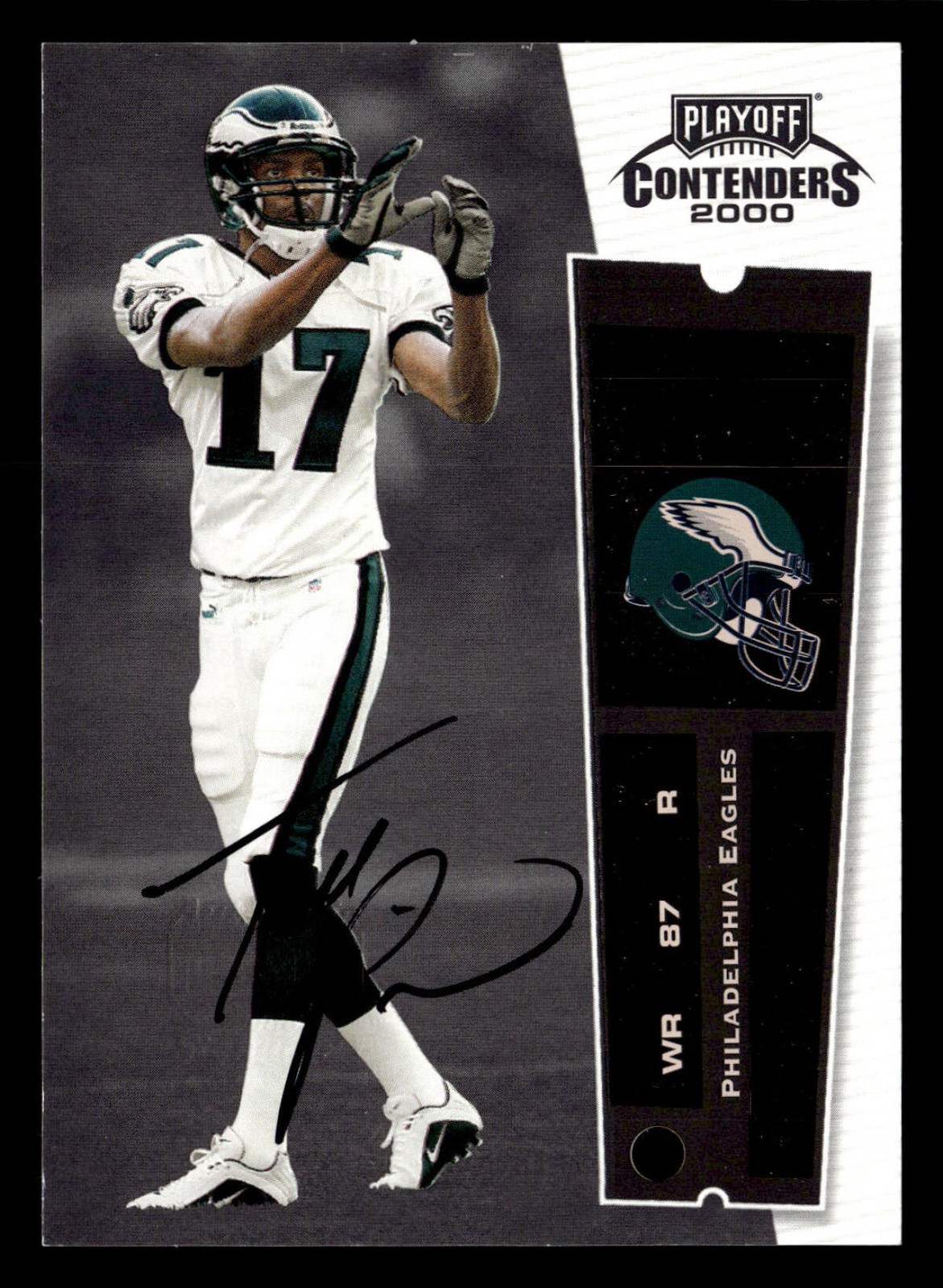 Todd Pinkston Playoff Contenders #119 Championship Ticket-Autograph