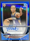 2025 Topps Signature Micah Peavy Blue (RAW)