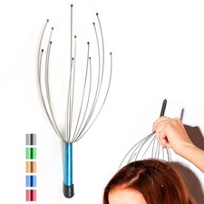 New Head Massager Neck Massage Octopus Scalp Stress Relax Spa Therapy Healing