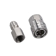 4000PSI Maximum Pressure Washer Adapter Set Swivel to 3/8 inch Quick Connect