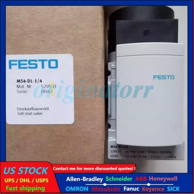 New Festo 529531  MS4-DL-1/4 Soft start valve