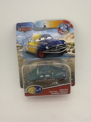 Fabulous Hudson Hornet Mattel Disney Pixar Cars Color Changer Diecast