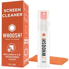 Screen Shine Go - 1 fl oz Refillable Screen Cleaner Kit with Microfiber Clo...