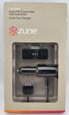 Microsoft Zune Car Pack FM transmitter - Brand New Factory Sealed