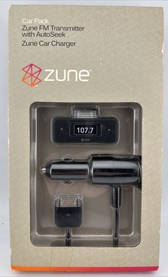 Microsoft Zune Car Pack FM transmitter -  Brand New Factory Sealed