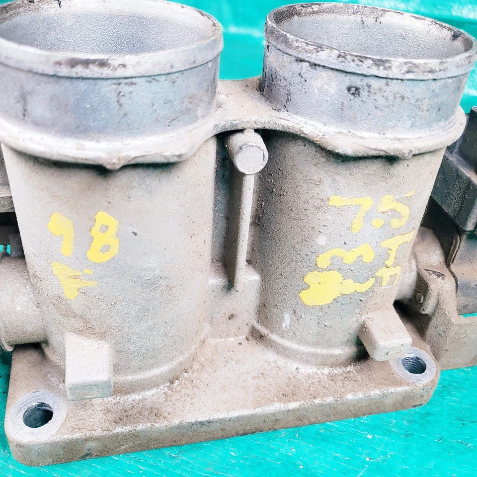 94 97 Ford F250 F350 7.5 corpo do acelerador conjunto F4TE-LB TPS - Imagem 3 de 4