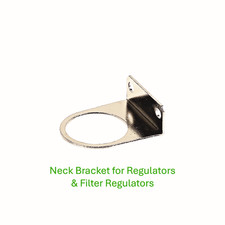 Neck Mounting Bracket for 1/4" - 1" Filter Regulators & Regulators