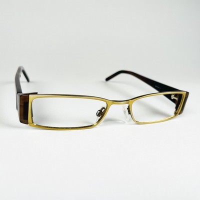 JAEGER Brille GOLD RECHTECKIG Brillengestell MOD: LONDON 12 C1