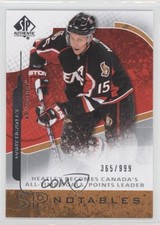 2008-09 SP Authentic SP Notables 365/999 Dany Heatley #110 0a4