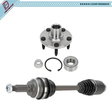 Front Right CV Axle Wheel Hub & Bearing Kit For Lincoln MKX 2007 2008 2009 2010