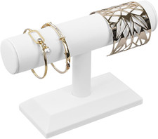 T-Bar Deluxe Wooden Bracelet Holder Display, Watch Hoder, Bracelet Display Stand