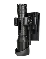 Flashlight Holder Duty Belt Rotatable Carrier Gear Light Carry Case Pouch