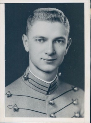 1938 Photo Howard D Kenzie West Point Graduate Uniform Vintage Image Original