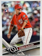 2017 Topps - Koda Glover #364 (RC) Washington Nationals