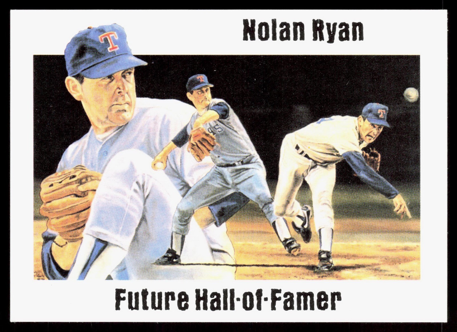 19?? #NN Nolan Ryan FUTURE HALL-OF-FAMER Oddball Texas Rangers QTY Available