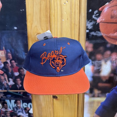 Chicago Bears snapback Starter Cap ベアーズ VINTAGE Chicago Bears Hat Cap Snap Back Blue Orange NFL Football
