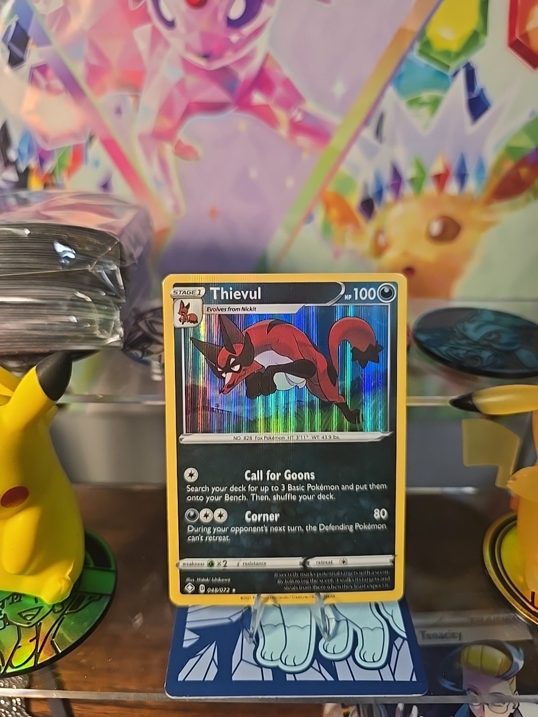 Thievul 048/072 Shining Fates Holo