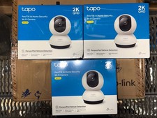 Lot Of 3 Tp-link Tapo C220 2k QHD Pan/tilt Camera,Pet Camera, Baby Monitor D396