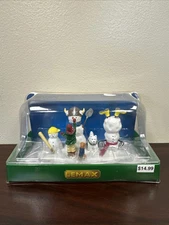 Lemax Christmas Building A Snowman village accessories RARE
