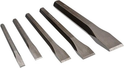 Mayhew 90002 - 5 PC Cold Chisel Set, Carded - 1EA