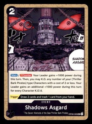 Shadows Asgard UC Wings of the Captain OP06-095 NM
