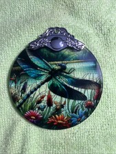 Ornament, 2025 Tree, Window, Decoration Dragonfly 3" Round