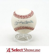 SIGNED AUTOGRAPHED MICKEY MANTLE HOF RAWLINGS BASEBALL W/ LOA JSA AUTHENTIC