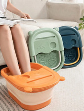 Massage Foot Basin For Adults, Home And Dormitory Use Simple Design With Cover