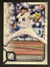 2022 Bowman NPB Nippon Roki Sasaki #133 Chiba Lotte Marines