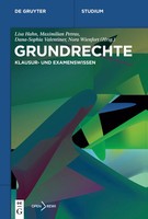 Lisa Hahn (U. A.) | Grundrechte | Taschenbuch | Deutsch (2022) | Xl | De Gruyter