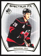 2021-22 SP Authentic #S-3 Sebastian Aho Spectrum FX