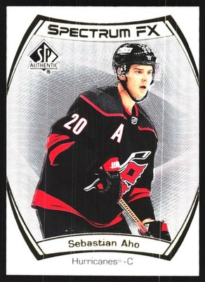 2021-22 SP Authentic #S-3 Sebastian Aho Spectrum FX